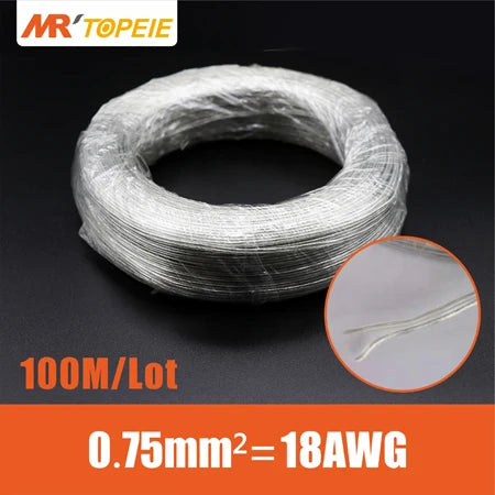 100M DIY Electrical Wire 22AWG 20AWG 18AWG 2Pin LED Neon Light Welding Silver Wire Middle  Connector For 12V Neon Lamp Soldering